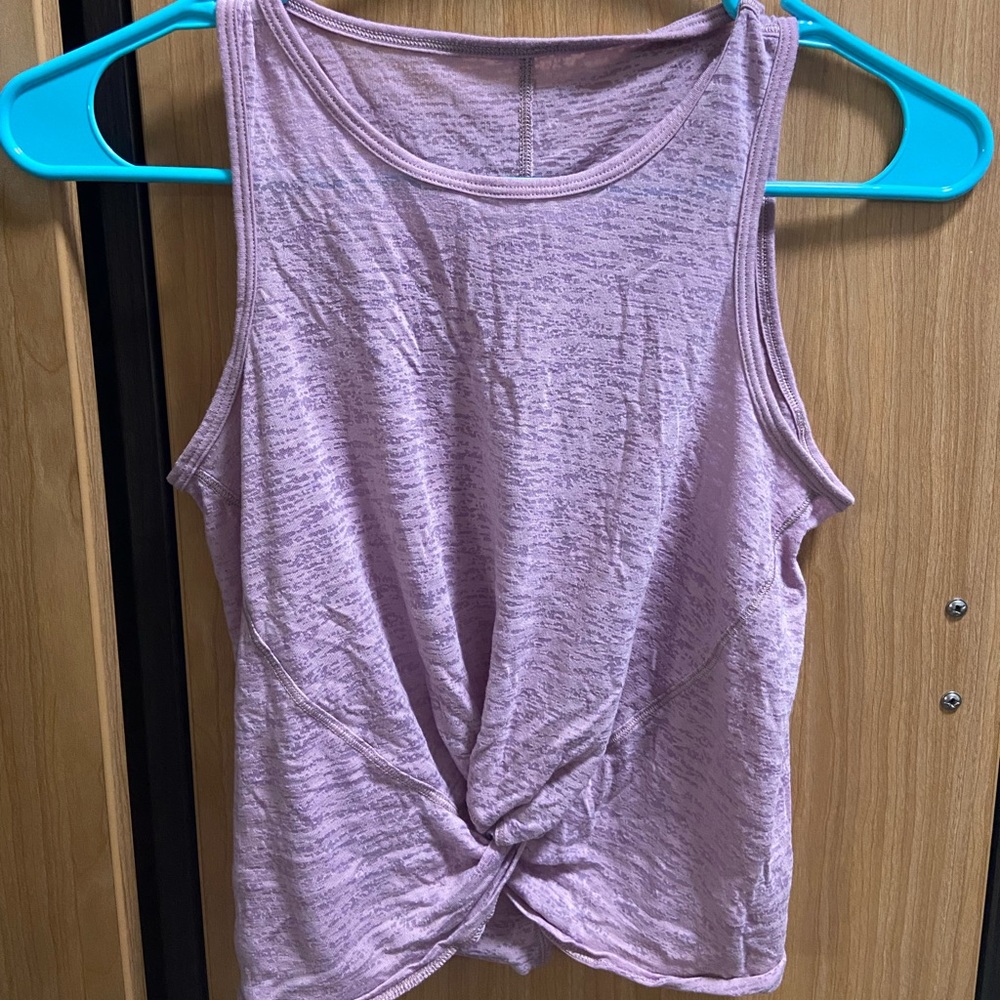 Lululemon faux tie tank